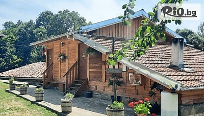 Нощувка в Къща за гости Кандафери 2 в Еленски Балкан – вила с джакузи, механа и барбекю