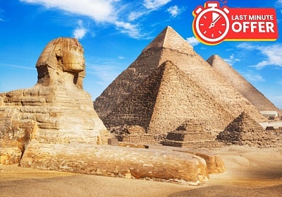 LAST MINUTE 09.10 в Египет: Хургада и Кайро с полет от София! 6 All Inclusive нощувки на човек в Хургада + 1 нощувка, закуска, обяд и вечеря и посещение на пирамидите в Кайро