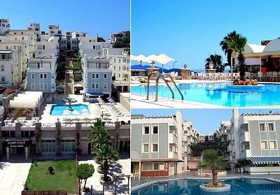 Last Minute почивка в Бодрум! Чартърен полет от София + 7 нощувки на човек на база All Inclusive в SUNPOINT FAMILY HOTEL 4*, Турция.