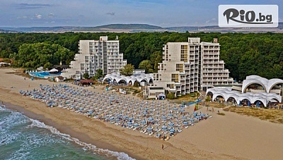 LAST MINUTE Почивка на брега на морето в к.к. Албена! Нощувка на база All Inclusive + басейн, чадър и шезлонг на плажа, от Хотел Нона