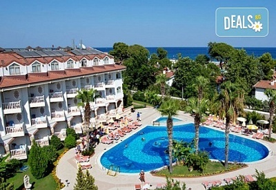 Last minute! Почивка в Кемер, Турция - 7 нощувки All Inclusive в хотел Larissa Sultan's Beach Hotel 4*, директен чартърен полет, летищни такси, багаж, трансфери