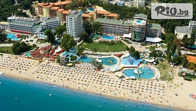 Last Minute почивка на 200 метра от плажа в Златни пясъци до 18 Август! All Inclusive нощувка + открит басейн и Безплатно за дете до 12 г., от Парк-хотел Голдън Бийч 4*