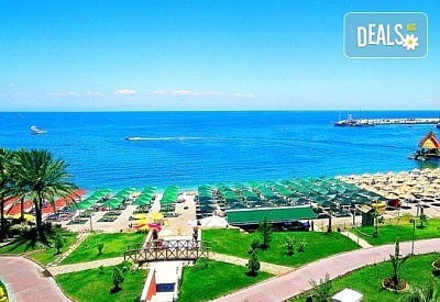 Last minute почивка със самолет в Анталия на 26.04 или 03.05! 7 нощувки, All Inclusive в хотел L`ANCORA BEACH 4*, Кемер, двупосочен билет, летищни такси и трансфери