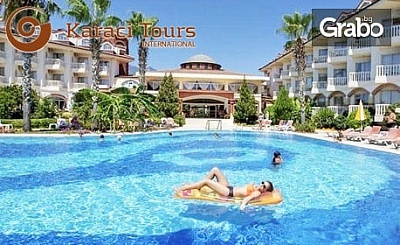 Last Minute почивка в Турция! 7 нощувки на база All Inclusive в Хотел Larissa Sultan's Beach****, Кемер, плюс самолетен билет