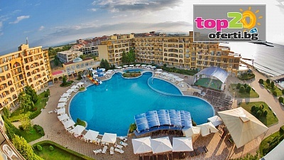 Last Minute до -30% за Ранни записвания за Лято на Първа линия край Поморие! Нощувка с All Inclusive + Басейни, Водна пързалка в хотел Мидия Фемили Ризорт, Ахелой, от 103.20 лв./човек