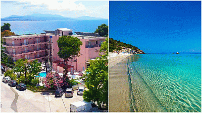 Last Minute за Септември в Гърция! 3 All Inclusive light нощувки + басейн в Хотел Golden Beach Metamorfosi 3*, Халкидики!