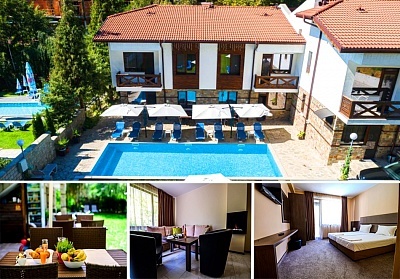 Луксозен апартамент със закуска в Къща за гости Релакс, Огняново