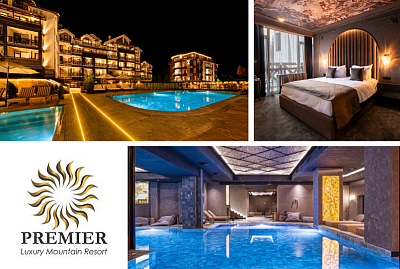 Луксозен SPA отдих за двама с богата закуска в Premier Luxury Mountain Resort 5*, Банско