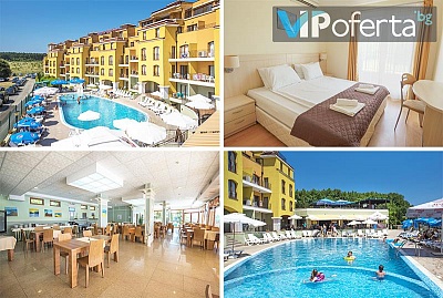 Луксозен ваканционен престой със закуски, обяд и вечеря край плаж Каваци