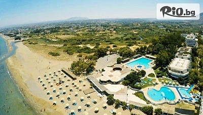 Луксозна почивка на първа линия на о-в Крит, Гърция! 5 или 7 All Inclusive нощувки + басейни в Apollonia Beach Resort and Spa 5* + Безплатно за дете до 12г., от Ambotis Holidays