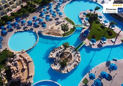 Луксозният AMWAJ OYOUN HOTEL & RESORT 4* в Шарм ел Шейх, Египет: All Inclusive пакет