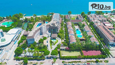 Луксозно изживяване в Seven Seas Gravel Select 5* в Кемер с Ultra All Inclusive почивка и самолетен билет