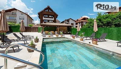 Лятна почивка в Банско! 2 или 3 нощувки на база All Inclusive + релакс зона и отопляеми басейни, от Хотел Грами