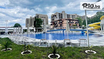 Лятна почивка в Гранд Хотел Нирвана 4* на 150м от плажа в Слънчев бряг с All Inclusive и басейн