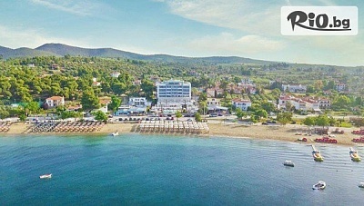 Лятна почивка в Халкидики, Ситония на първа линия! 5 Ultra All Inclusive нощувки в Elinotel Sermilia Resort 5* + безплатни чадъри и шезлонги, от Солвекс