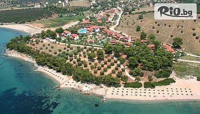 Лятна почивка на Халкидики: 7 нощувки със закуски и вечери в Blue Dolphin Hotel