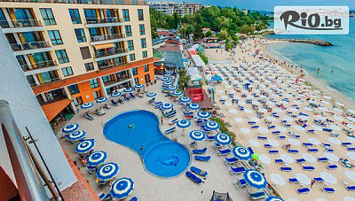Лятна почивка в хотел Мираж - Несебър с външен панорамен басейн и закуска
