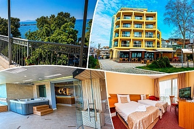 Лятна почивка в хотел Парадайс, Поморие: лечение, закуска и релакс зона