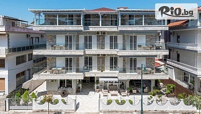 Лятна почивка на Олимпийската Ривиера: Hotel Ouzas, край плажа на Олимпик Бийч