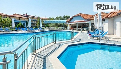 Лятна почивкa на Олимпийската Ривиера, Паралия Катерини! 7 нощувки на база All Inclusive в Хотел Grand Platon 4* + басейн, шезлонг и чадър + автобусен транспорт, от Солвекс