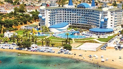 Лятна почивка на първа линия в Дидим! 7 Ultra All Inclusive нощувки в Prive Hotel Didim 5* (ex. Buyuk Anadolu) + басейни, пързалки и дете до 11.99 г. Безплатно, от Golden Voyages