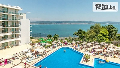 Лятна почивка на първа линия в Несебър! Нощувка на база All Inclusive + външен басейн, шезлонги и чадъри, от Хотел Феста Панорама 4*