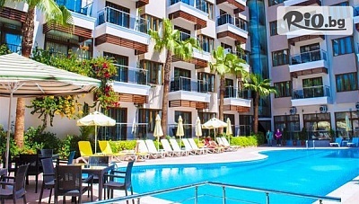 Лятна почивка в Сиде! 7 All Inclusive нощувки в Sun Beach Park Hotel 4* + двупосочен самолетен билет, летищни такси, багаж, трансфери и медицинска застраховка, от Онекс Тур
