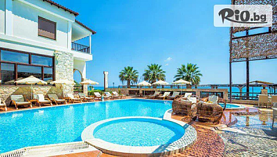 Лятна почивка в Xenios Possidi Paradise 4*, Касандра, Халкидики: Почивка край плажа с изхранване HB и удобства