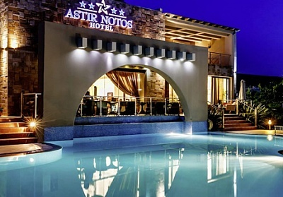  Лято в Гърция! Нощувка със закуска и вечеря в хотел Astir Notos****, Потос, о-в Тасос 