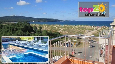 Лято на 30 метра от плажа в хотел Венера, Приморско - от 35 €
