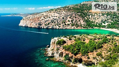Лято на първа линия на о-в Тасос! 5 или 7 All Inclusive нощувки в Rachoni Bay Resort + чадъри и шезлонги на плажа и басейна, от Солвекс