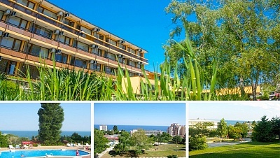 Лято на 200м. от плаж Кабакум. All Inclusive light + басейн в хотел Темида, к.к Чайка, Златни Пясъци