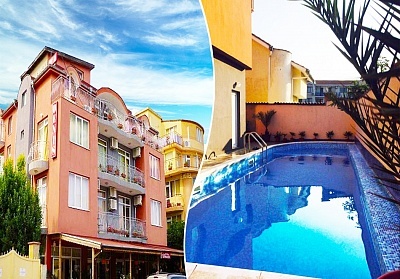 Лято 2026 в Равда: Нощувка, басейн и топ цени в хотел Денис