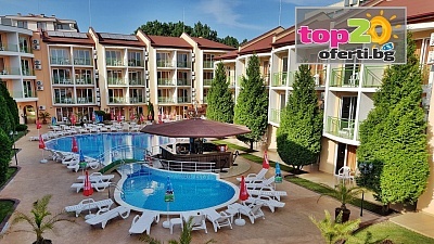 Лято в Слънчев бряг! Нощувка с All Inclusive + Басейн, Чадър и Шезлонг, Детска Анимация в хотел Сън Сити, Слънчев бряг, от 59 лв./човек. Безплатно за дете до 7 год.!
