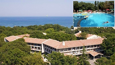 Лято в Златни Пясъци на 150м. от плажа. All Inclusive + басейн в Хотел Преслав