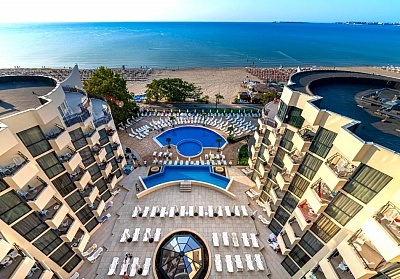Май в Слънчев бряг! All inclusive на човек в двойна стая с гледка море + басейн с детска секция в хотел Зенит