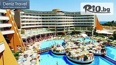 Майски празници в Анталия! 5 нощувки на база ALL INCLUSIVE в луксозен петзвезден хотел по избор от 285лв, от Дениз Травел