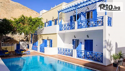 Майски празници в хотел Karidis 3* на Санторини: 3 нощувки със закуски и самолетен транспорт