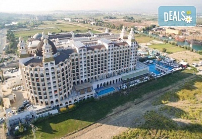 Майски празници Ultra All Inclusive в Jadore Deluxe Hotel & Spa 5*, Сиде, Анталия, от Belprego Travel, с включени 7 нощувки и възможност за транспорт