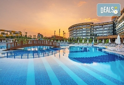 Майски празници Ultra All Inclusive в Arnor De Luxe Hotel & Spa 5*, Сиде, Анталия, от Belprego Travel, с включени 7 нощувки и възможност за транспорт