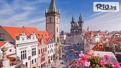 Майски празници в Златна Прага! 3 нощувки със закуски в EA Downtown Prague 4* + самолетни билети, летищни такси и обзорна обиколка на Прага, от Mistral Travel andEvents