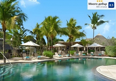 Остров Мавриций: 7 нощувки със закуски и вечери на човек в Coin de Mire Attitude