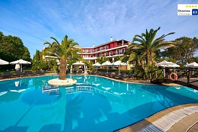 На метри от плажа в Mediterranean Princess****, Паралия Катерини, Гърция! Нощувка за ДВАМА със закуска и вечеря + басейн