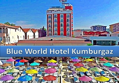 Мини почивка в Кумбургаз! Транспорт + 5 нощувка на човек със закуски и вечери в хотел Blue World Hotel 4* от ТА Юбим Холидейс