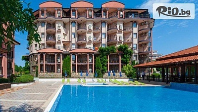 На море в Царево! Нощувка на база All Inclusive + външни басейни, шезлонги и чадъри около басейните + Безплатно за дете до 11.99 г., от Саут Бийч Хотел 4*