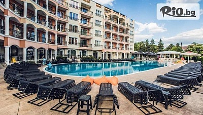 На море през ТОП сезон в Слънчев бряг! Нощувка на база All Inclusive + басейн с детска селекция, чадър и шезлонг + Безплатно за дете до 12 г., от Хотел Авеню Делукс 4*