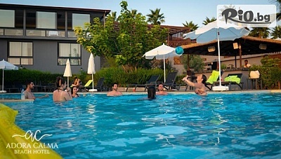 На море в Сиде, Анталия! 7 нощувки на база All Inclusive в Хотел Adora Calma Beach + шезлонг, чадър на плажа + самолетен билет, от Солвекс
