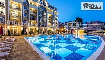 На море в Слънчев бряг на 5 минути от Какао бийч! Нощувка + басейн, чадър и шезлонг, от Хотел Рена 4*