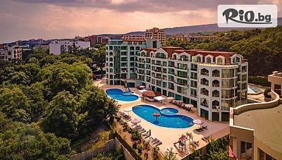 На море в Златни пясъци през ТОП сезона! Нощувка на база All Inclusive Light + басейн, чадър и шезлонг, от Хотел Палма 4* на 200 метра от брега