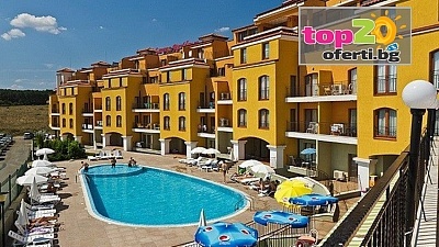 До -20% Намаление за Лято край Каваците! Нощувка с All Inclusive + Открит басейн, Чадър, Шезлонг, Детска анимация и Паркинг в хотел Серена Резиденс, Созопол, на цени от 85 лв./човек. БЕЗПЛАТНО за дете до 14 год.!